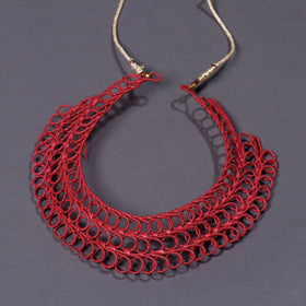  Hand Braided Natural Sikki Grass Necklace 