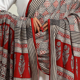 Authentic Bagh Hand Block Print Dupatta 