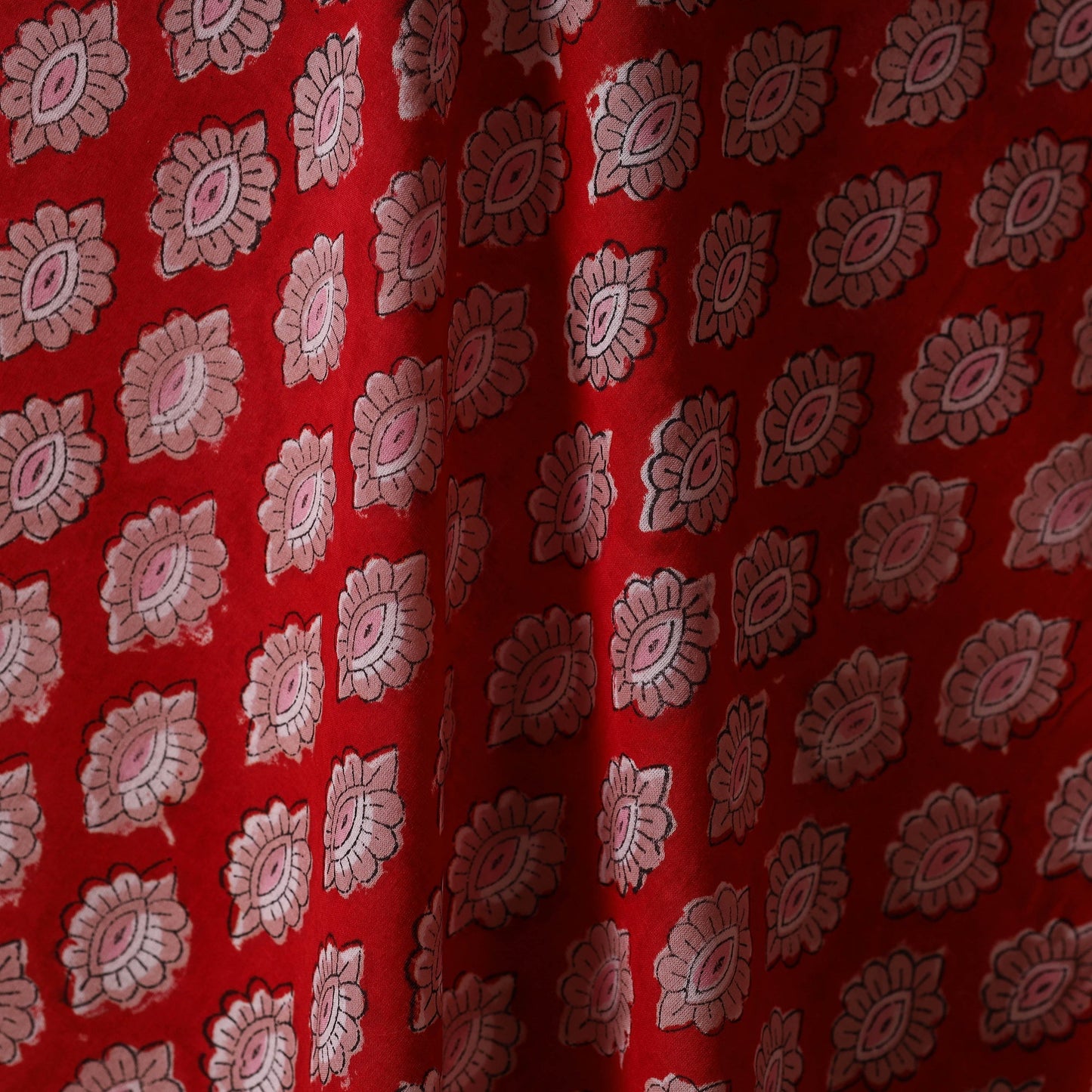 Hand cotton sanganeri fabric 13 - handcrafted