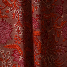 Hand cotton sanganeri fabric 52 - handcrafted