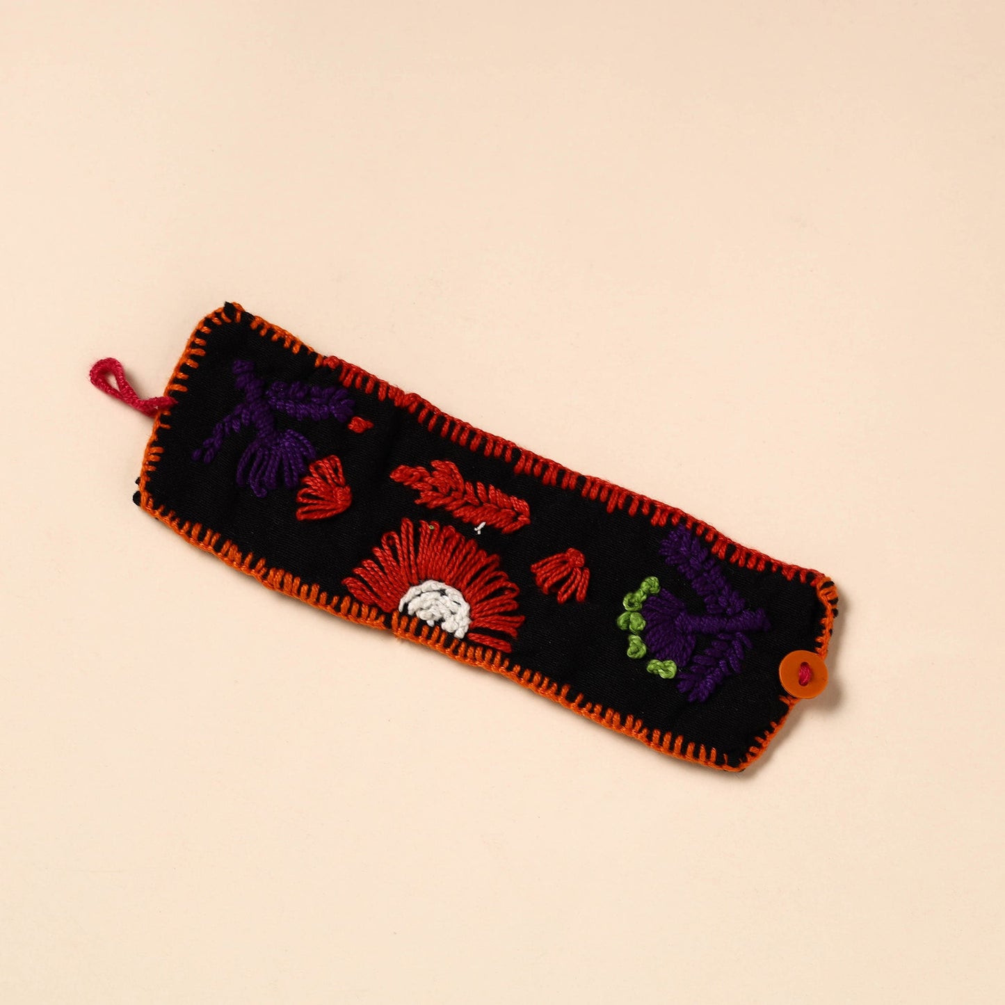 Buy Hand Embroidered Chandi Mati Boho Bracelet