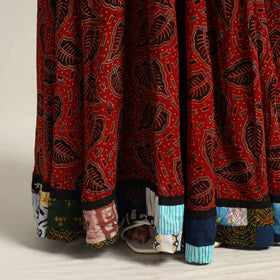  Cotton Ajrakh Print Long Skirt Online at iTokri.com