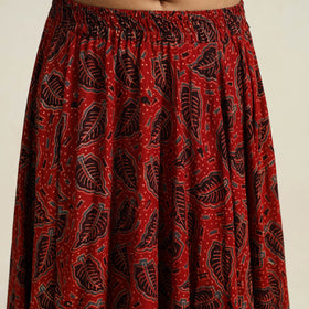  Cotton Ajrakh Print Long Skirt Online at iTokri.com
