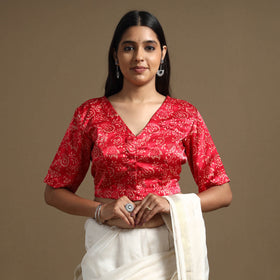 Silk Stitched Blouse
