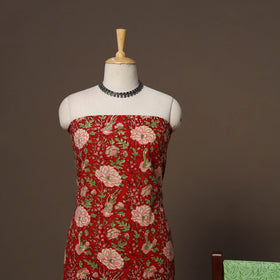 Hand sanganeri cotton 3pc unstitched dress material 07