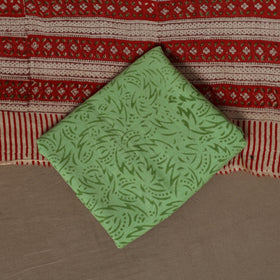 Hand sanganeri cotton 3pc unstitched dress material 08