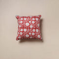 Hand sanganeri cushion cover 19 - handcrafted