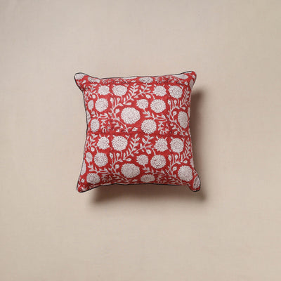 Hand sanganeri cushion cover 19 - handcrafted