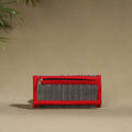 Red Handcrafted Audio Tape Clutch Wallet