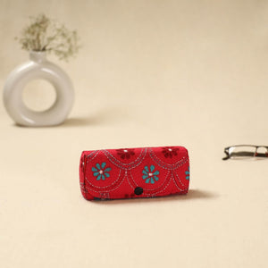 Handcrafted bengal kantha work spectacle case 12