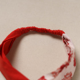 Handcrafted cotton elastic headband 23