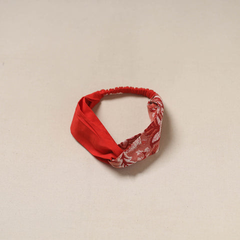 Handcrafted cotton elastic headband 26