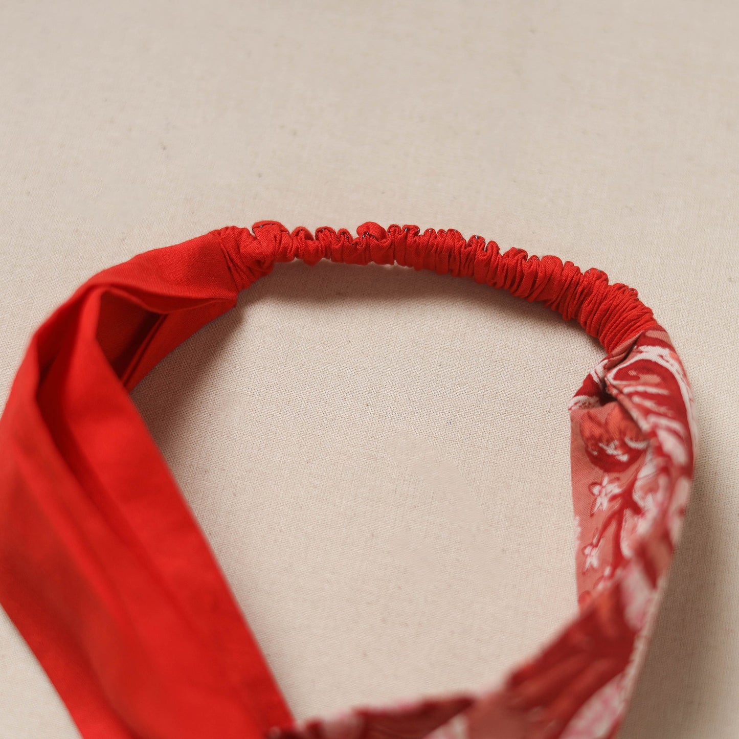 Handcrafted cotton elastic headband 26