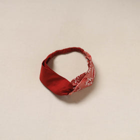 Handcrafted cotton elastic headband 29