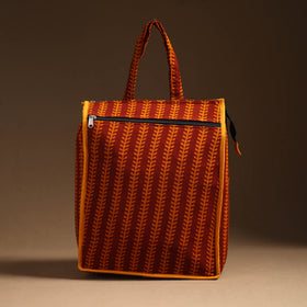 Red Eco Friendly Handcrafted Cotton Shopping Bag