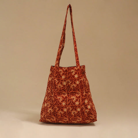 Handcrafted fabric jhola bag 01