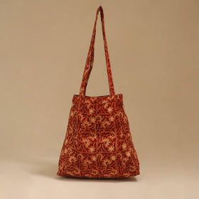 Handcrafted fabric jhola bag 01