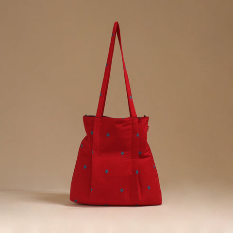 Handcrafted fabric jhola bag 01