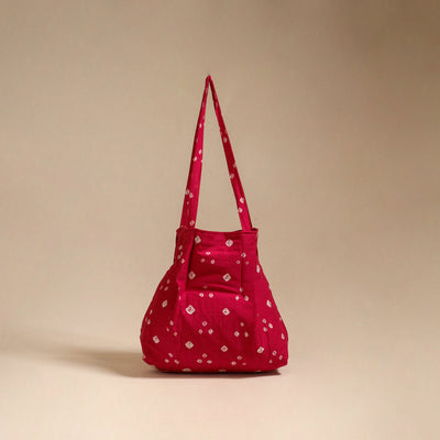 Handcrafted fabric jhola bag 03