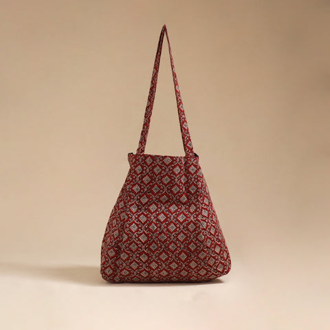 Handcrafted fabric jhola bag 11