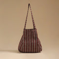 Handcrafted fabric jhola bag 23