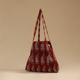 Handcrafted fabric jhola bag 28
