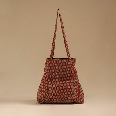 Handcrafted fabric jhola bag 37