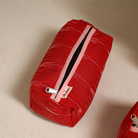 Handcrafted fabric toiletry bags (set of 3) 01