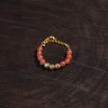 Handcrafted glass stone kundan work bracelet 45
