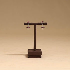 Handcrafted paka meenakari earrings 117