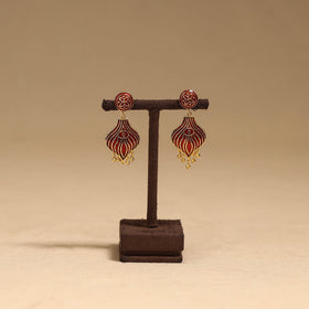 Handcrafted paka meenakari earrings 79