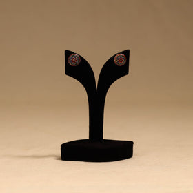 Handcrafted paka meenakari earrings 95