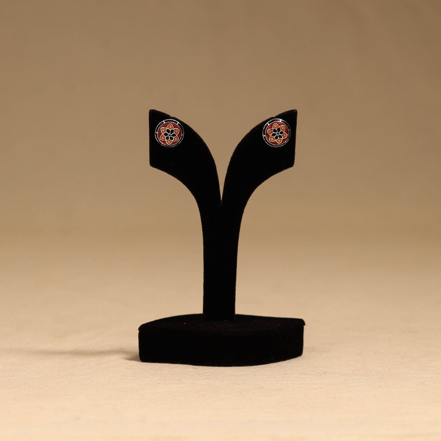 Handcrafted paka meenakari earrings 97
