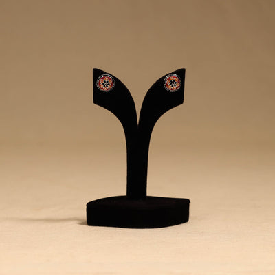 Handcrafted paka meenakari earrings 97