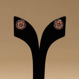Handcrafted paka meenakari earrings 97