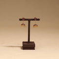 Handcrafted paka meenakari jhumki earrings 57