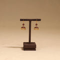 Handcrafted paka meenakari jhumki earrings 61