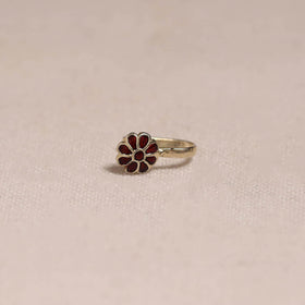 Handcrafted paka meenakari nosepin 146