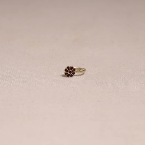 Handcrafted paka meenakari nosepin 146