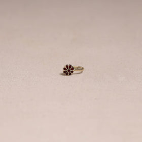 Handcrafted paka meenakari nosepin 146