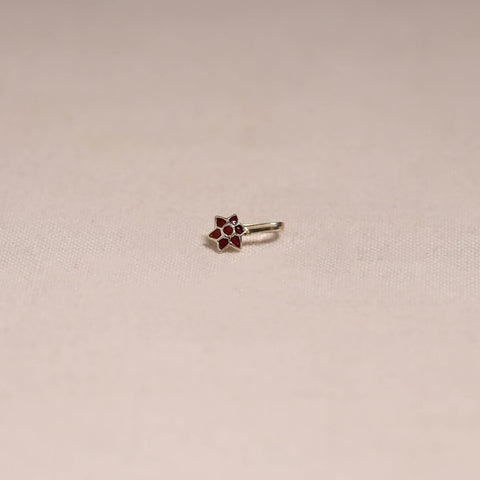 Handcrafted paka meenakari nosepin 148