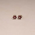 Handcrafted paka meenakari stud earrings 20