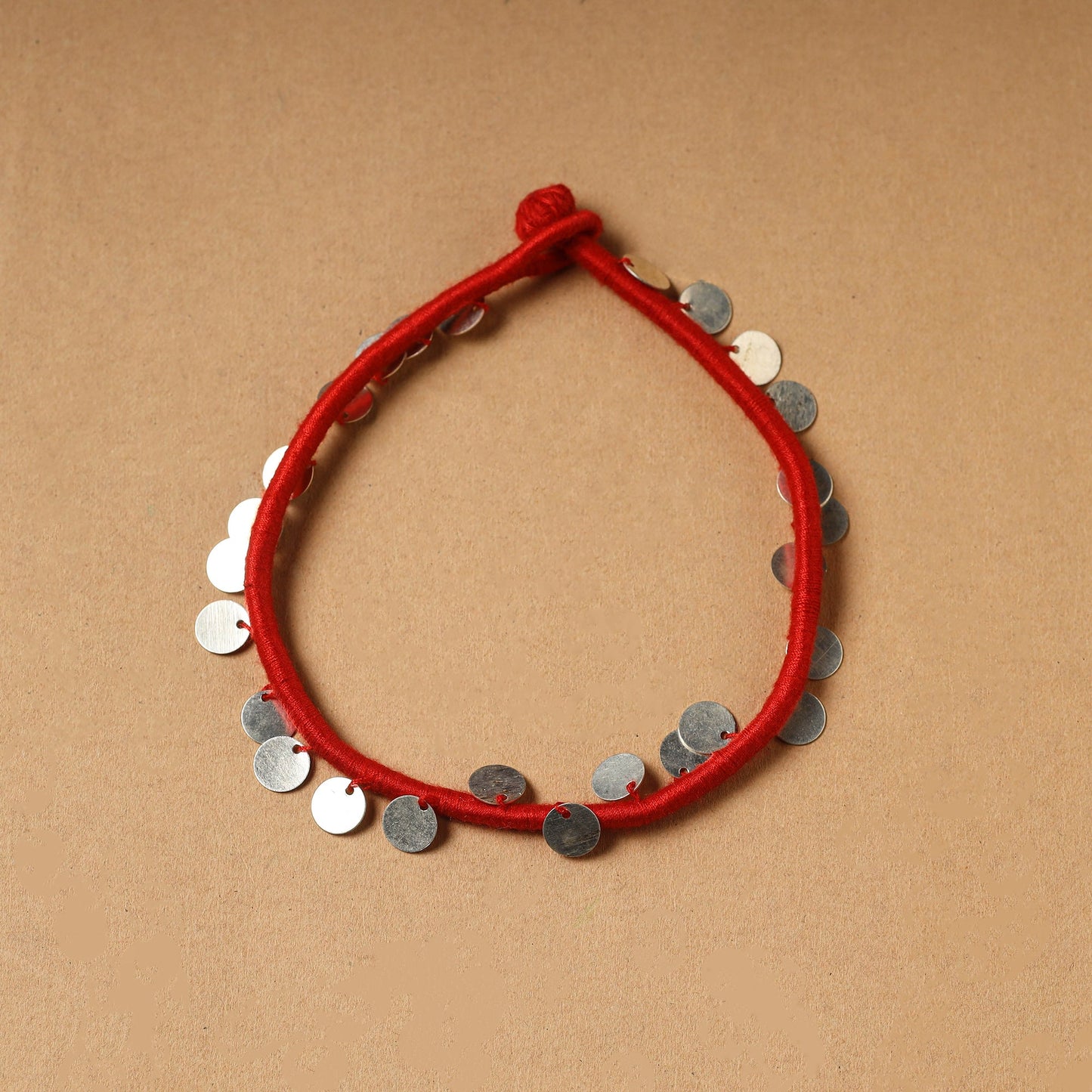 Handcrafted Patwa Anklet