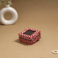Handcrafted printed fabric ring/earring box 50