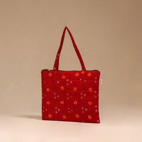 Handcrafted quilted handbag 10