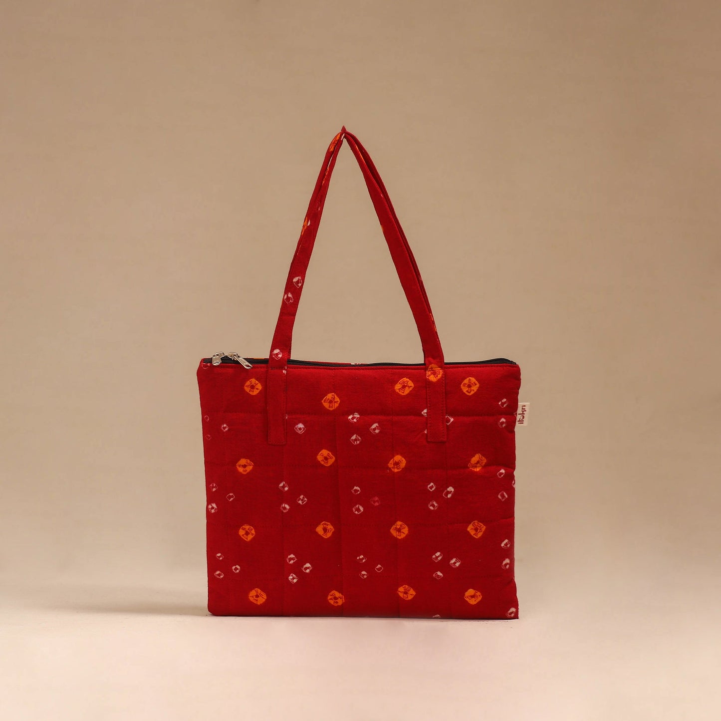Handcrafted quilted handbag 10