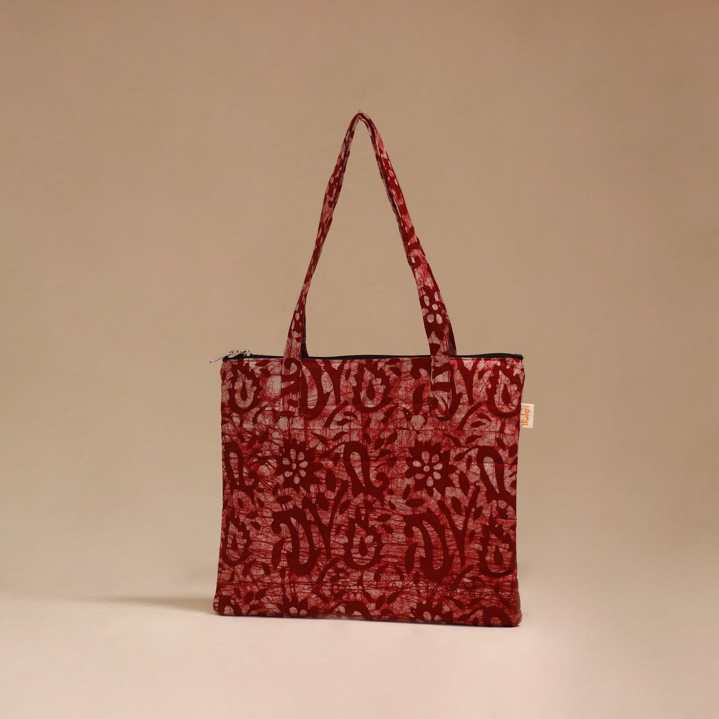 Handcrafted quilted handbag 21
