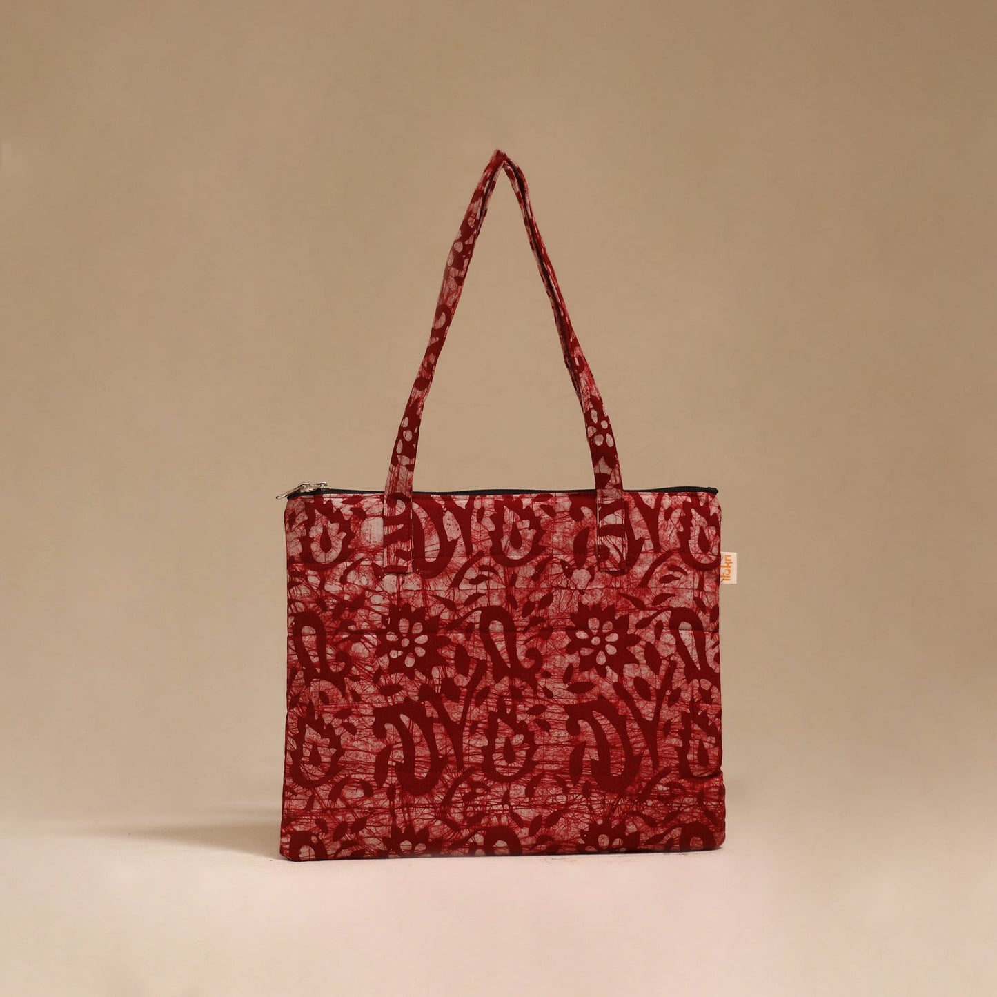 Handcrafted quilted handbag 21