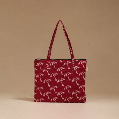 Handcrafted quilted handbag 44