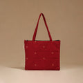 Handcrafted quilted handbag 52